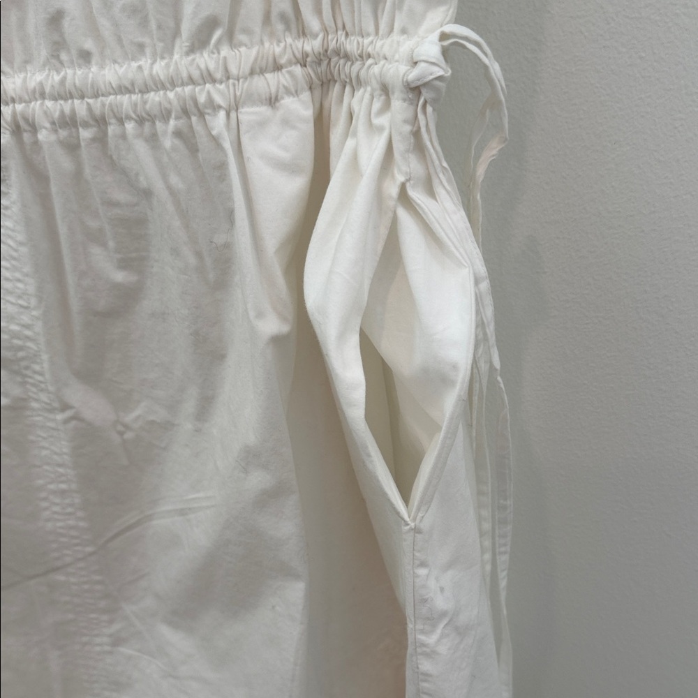 Splendid White Cotton Mini Dress - Picture 5 of 9
